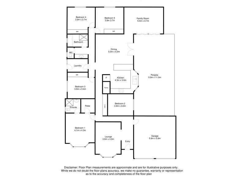7 Chantilly Place, Mount Gambier SA 5290 Floorplan