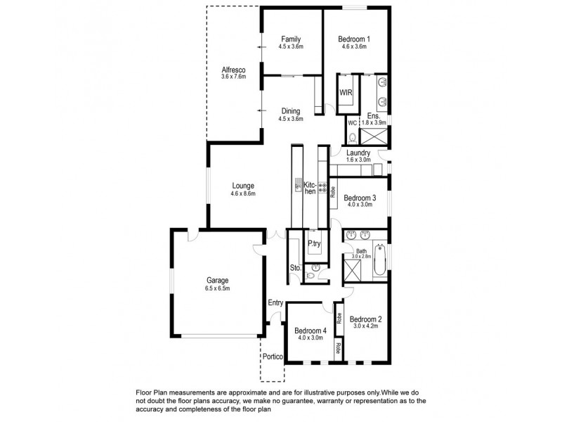 19 Queens Court, Mount Gambier SA 5290 Floorplan