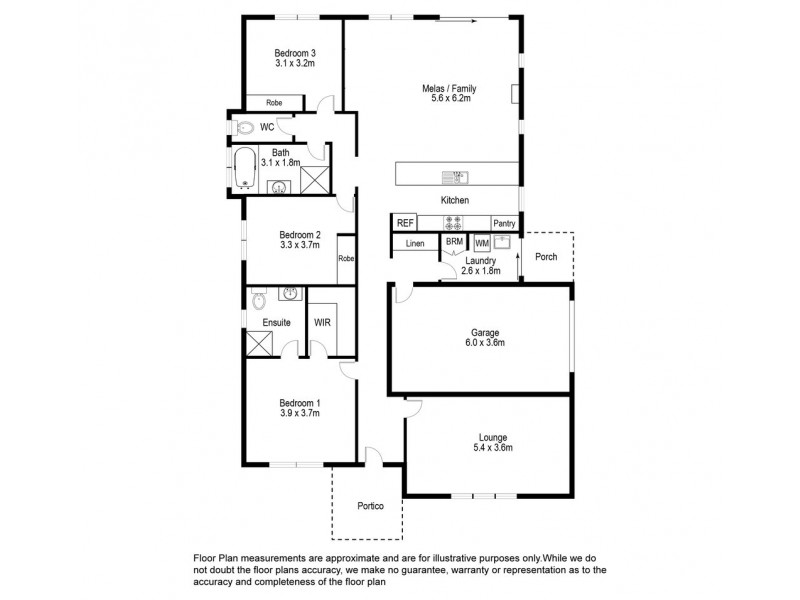 13 Stella Place, Mount Gambier SA 5290 Floorplan