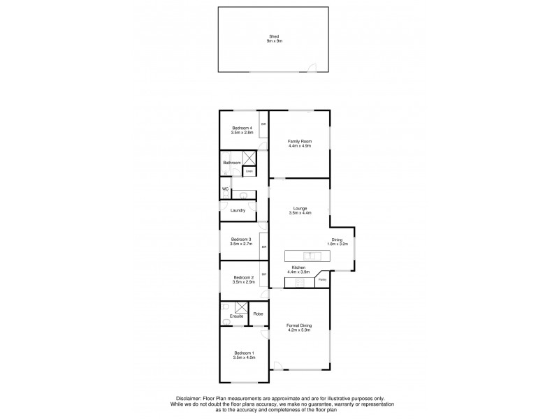 43 Yahl Main Road, Yahl SA 5291 Floorplan