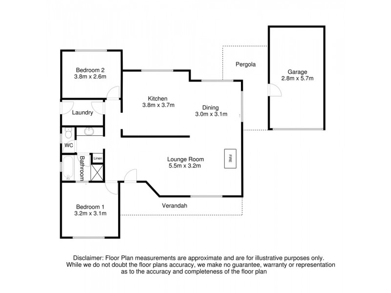 3/23 Ehret Street, Mount Gambier SA 5290 Floorplan