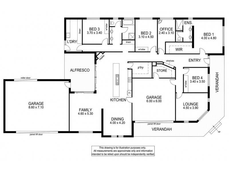 2 Stuart Court, Mount Gambier SA 5290 Floorplan
