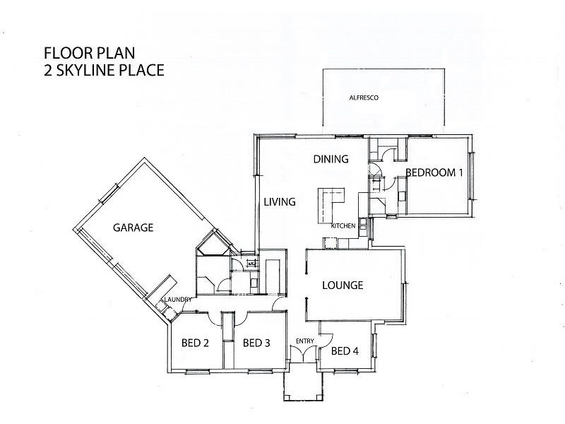 2 Skyline Place, Mount Gambier SA 5290 Floorplan