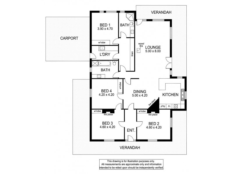 72 Woodlands Road – Mount Gambier, Square Mile SA 5291 Floorplan