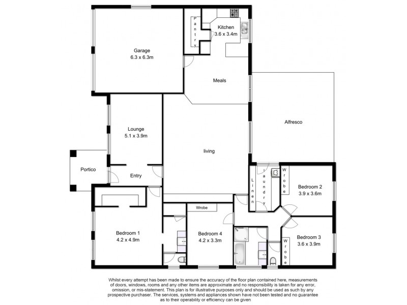 23 Hilltop Avenue, Mount Gambier SA 5290 Floorplan