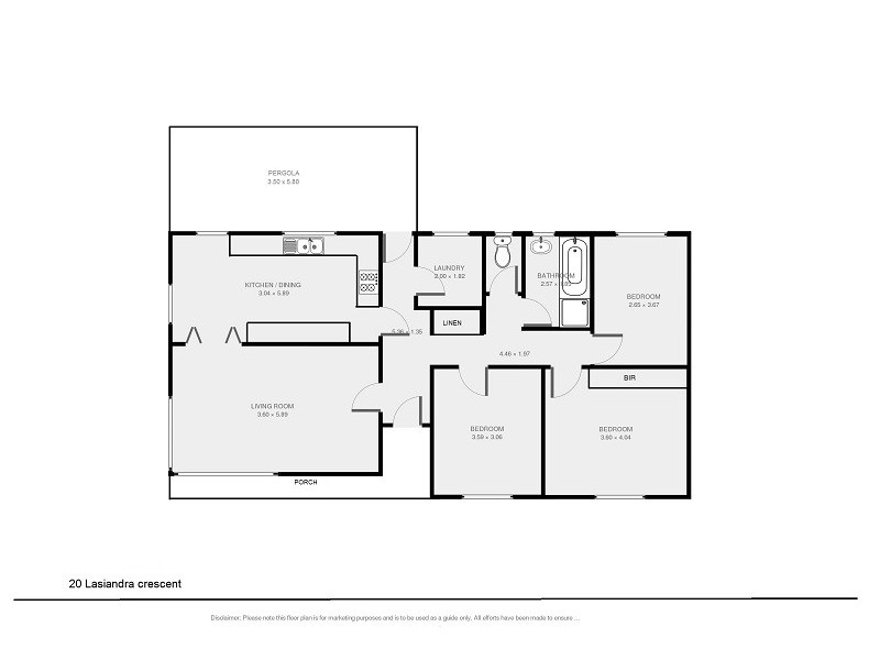 20 Lasiandra Crescent, Mount Gambier SA 5290 Floorplan