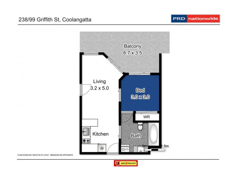 238/99 Griffith Street, Coolangatta QLD 4225 Floorplan