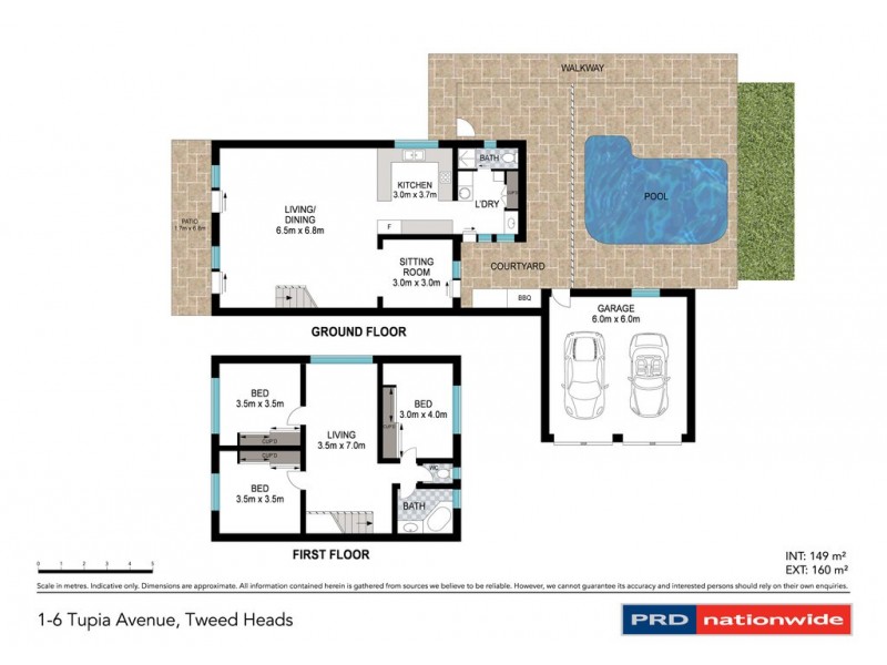 1/6 Tupia Avenue, Tweed Heads NSW 2485 Floorplan