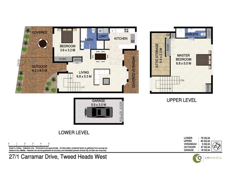 27/1 Carramar Drive, Tweed Heads West NSW 2485 Floorplan