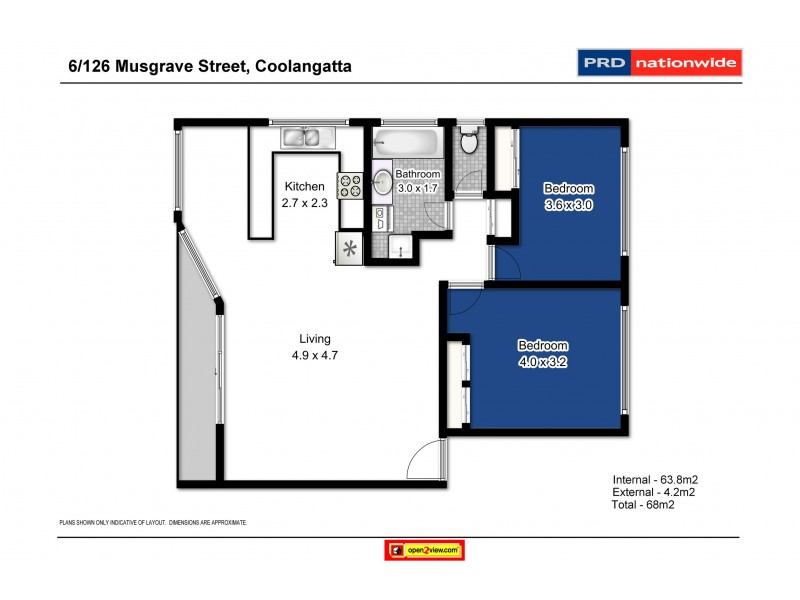 6/126 Musgrave Street, Coolangatta QLD 4225 Floorplan