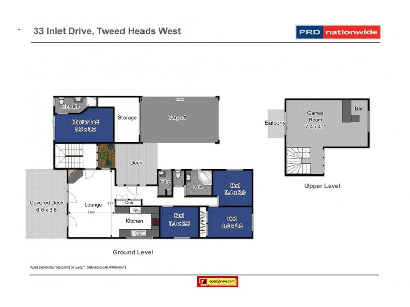 33 Inlet Drive, Tweed Heads West NSW 2485 Floorplan