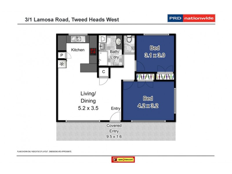 3/1 Limosa Road, Tweed Heads West NSW 2485 Floorplan