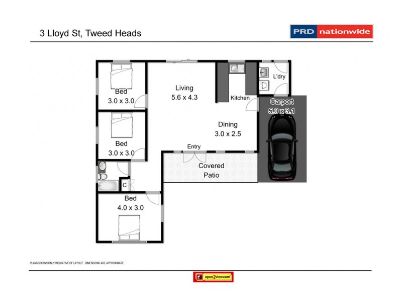 3 Lloyd Street, Tweed Heads South NSW 2486 Floorplan