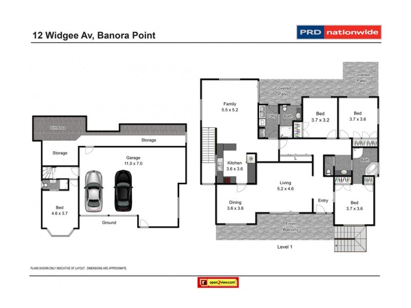 12 Widgee Ave, Banora Point NSW 2486 Floorplan