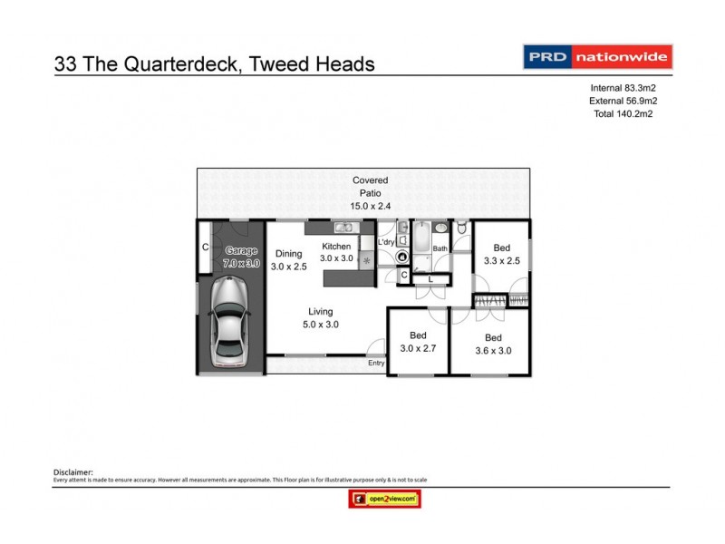 33 The Quarterdeck, Tweed Heads NSW 2485 Floorplan