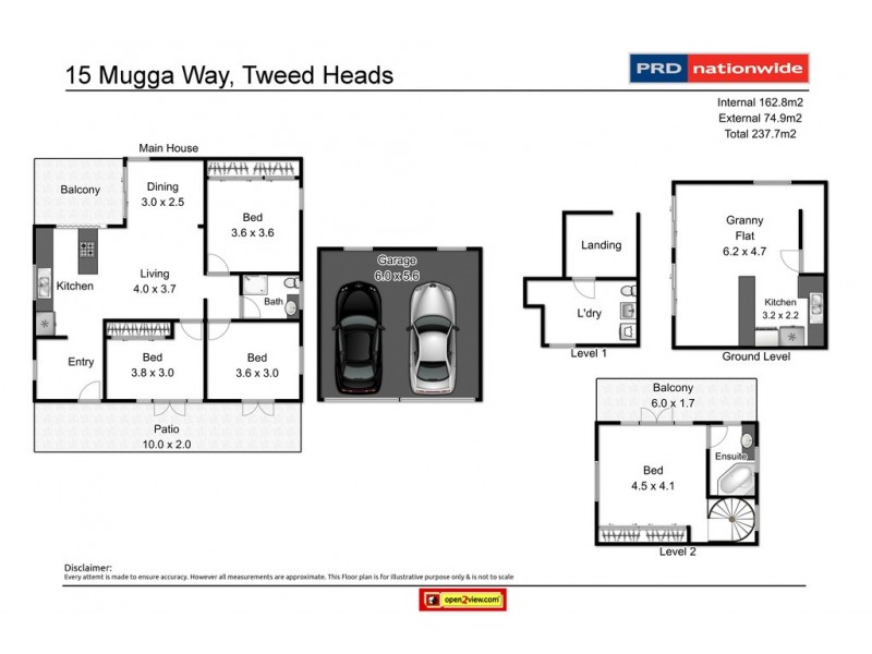 15 Mugga Way, Tweed Heads NSW 2485 Floorplan