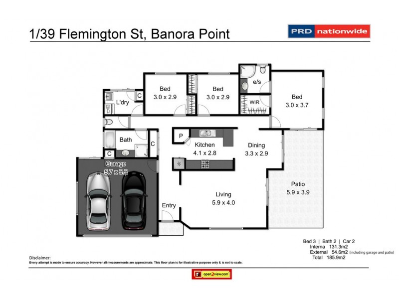 1/39 Flemington Street, Banora Point NSW 2486 Floorplan