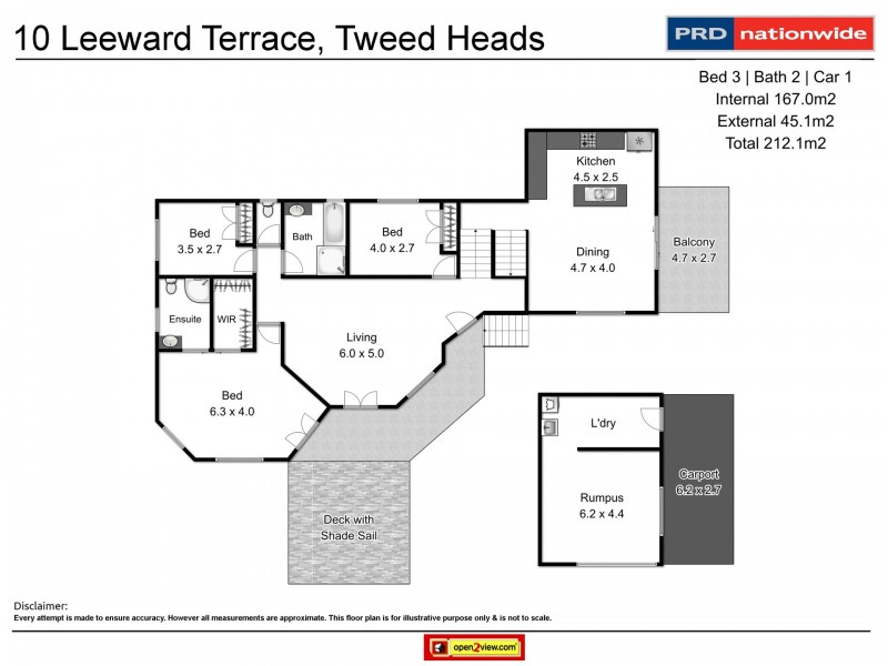 10 Leeward Tce, Tweed Heads NSW 2485 Floorplan