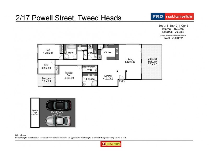 2/17 Powell Street, Tweed Heads NSW 2485 Floorplan