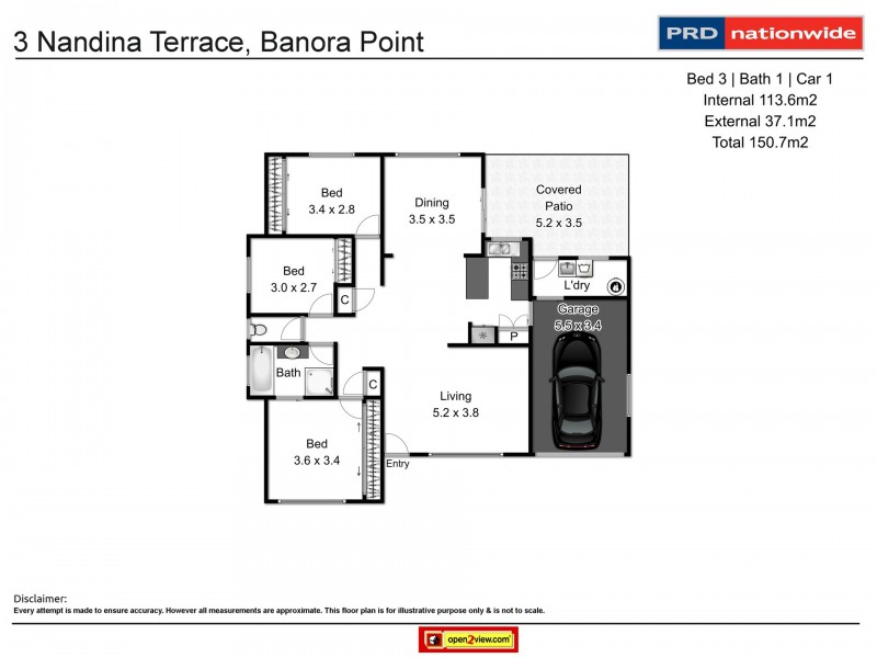 3 Nandina Terrace, Banora Point NSW 2486 Floorplan