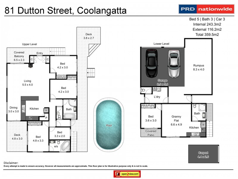 81 Dutton Street, Coolangatta QLD 4225 Floorplan