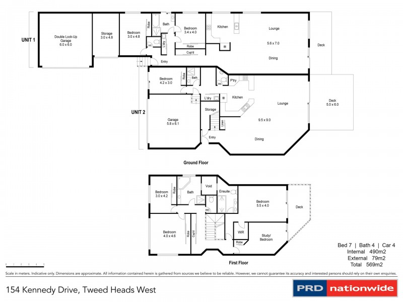 154 Kennedy Drive, Tweed Heads West NSW 2485 Floorplan
