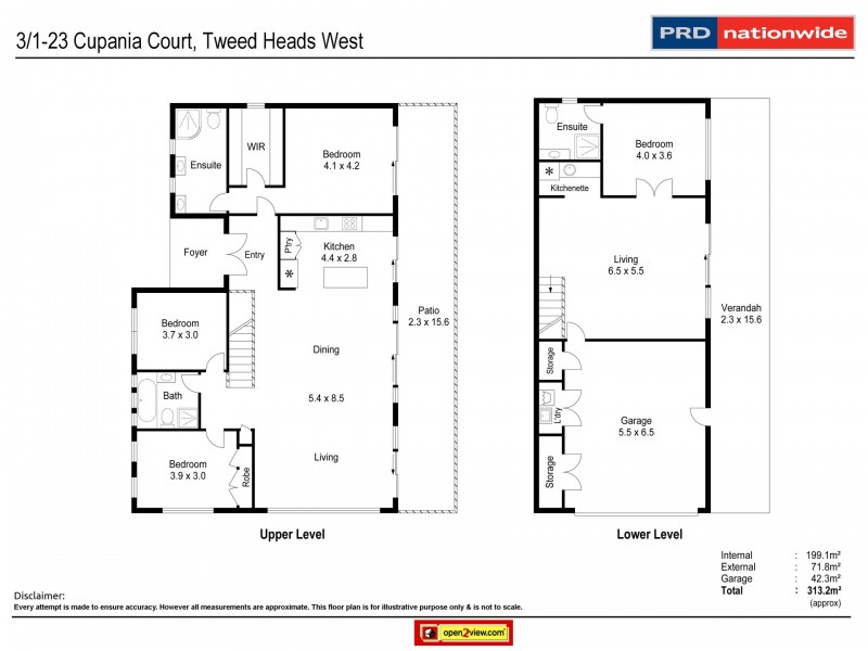 3/1-23 Cupania Court, Tweed Heads West NSW 2485 Floorplan
