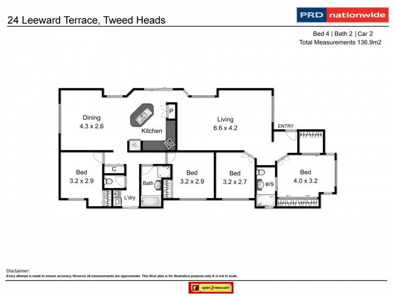 24 Leeward Terrace, Tweed Heads NSW 2485 Floorplan