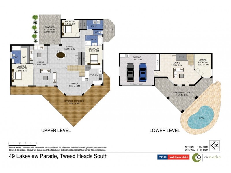 49 Lakeview Pde, Tweed Heads South NSW 2486 Floorplan