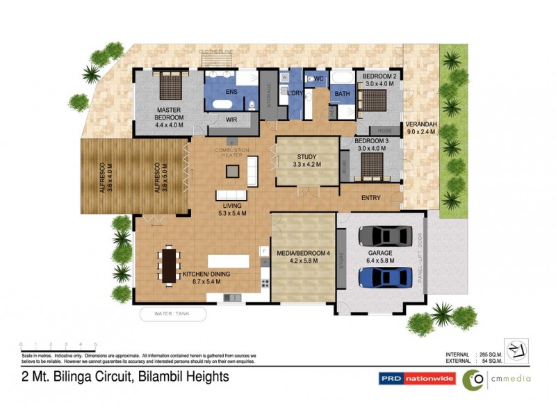 2 Mt Bilinga Cct, Bilambil Heights NSW 2486 Floorplan