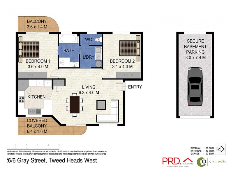 26/6 Gray Street, Tweed Heads West NSW 2485