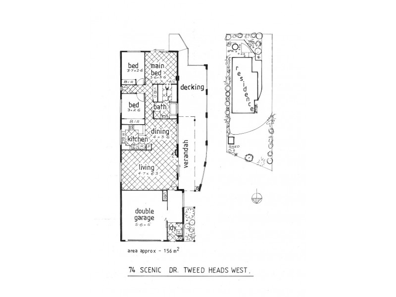 74 Scenic Drive, Tweed Heads West NSW 2485 Floorplan