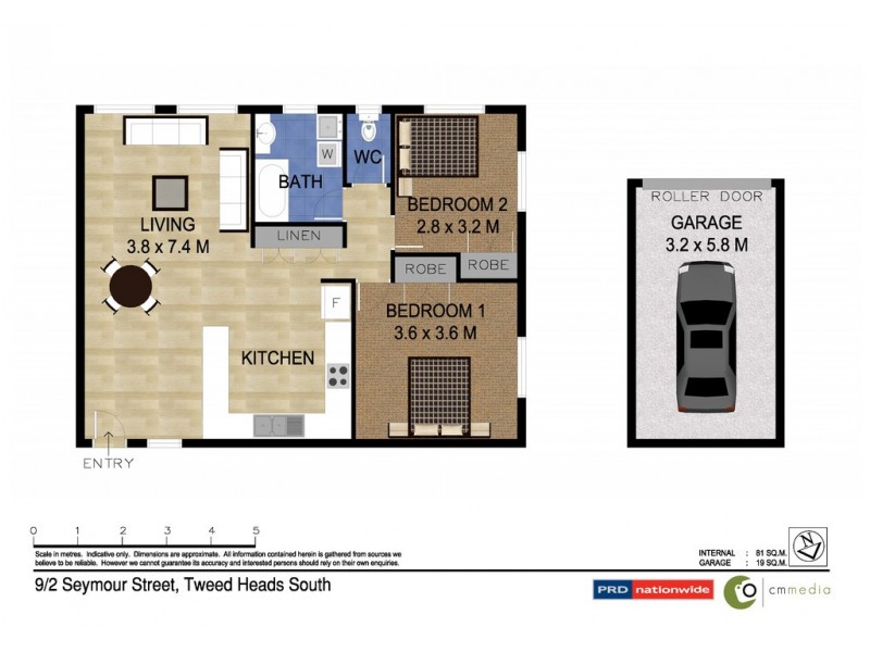 9/2 Seymour Street, Tweed Heads South NSW 2486 Floorplan