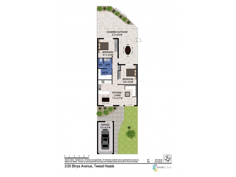 2/20 Binya Avenue, Tweed Heads NSW 2485 Floorplan