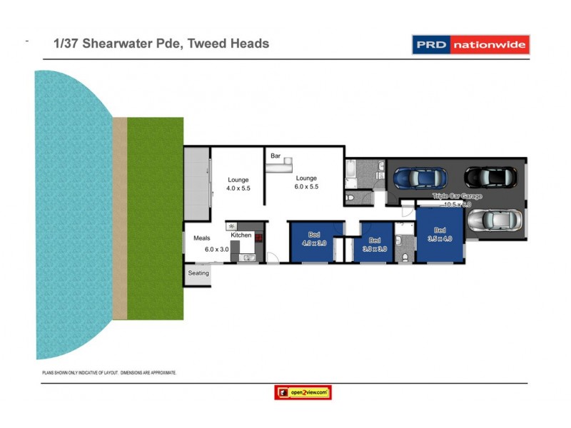 1/37 Shearwater Pde, Tweed Heads NSW 2485 Floorplan