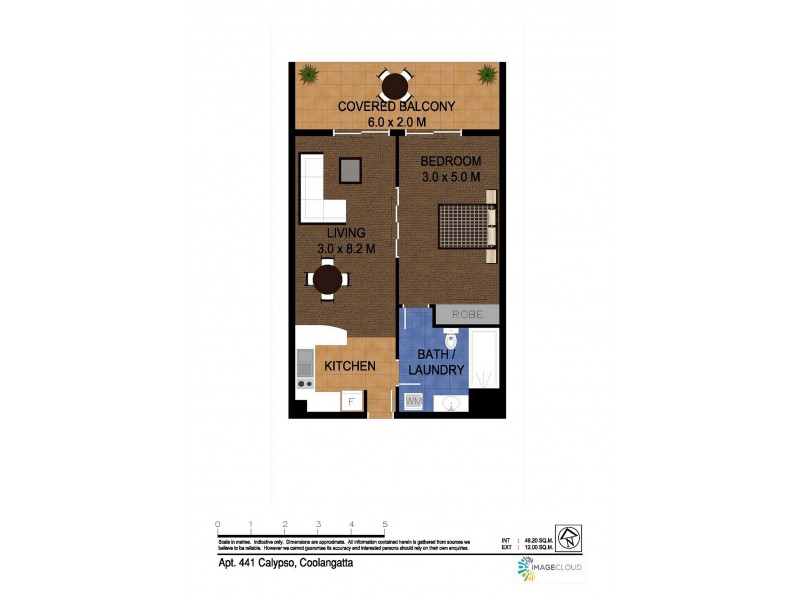 441/99 Griffith Street, Coolangatta QLD 4225 Floorplan