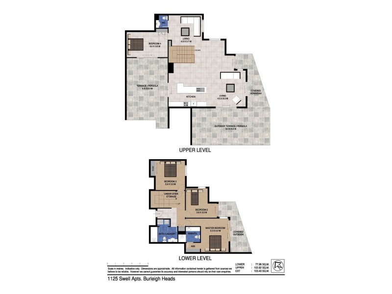 1125/1 Ocean Street, Burleigh Heads QLD 4220 Floorplan