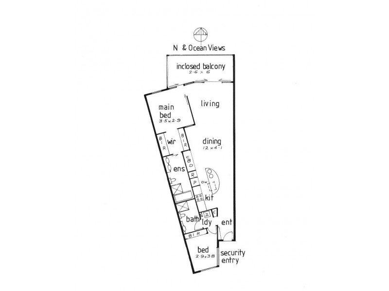 1102/3 McLean Street (Lot 1102 on SP153561), Coolangatta QLD 4225 Floorplan