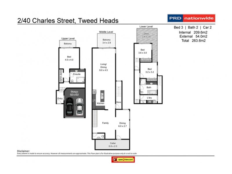 2/40 Charles Street, Tweed Heads NSW 2485 Floorplan