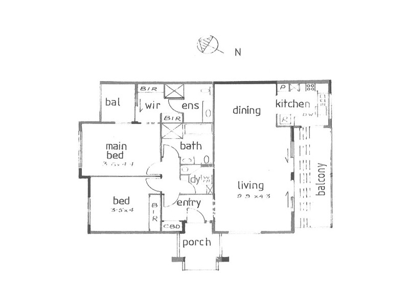 26/5 Island Drive, Tweed Heads NSW 2485 Floorplan