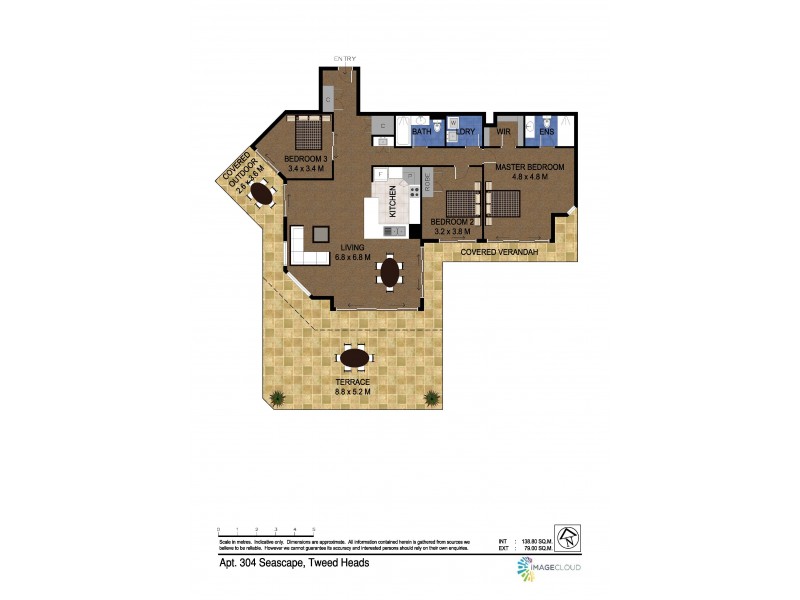 304/53 Bay Street, Tweed Heads NSW 2485 Floorplan