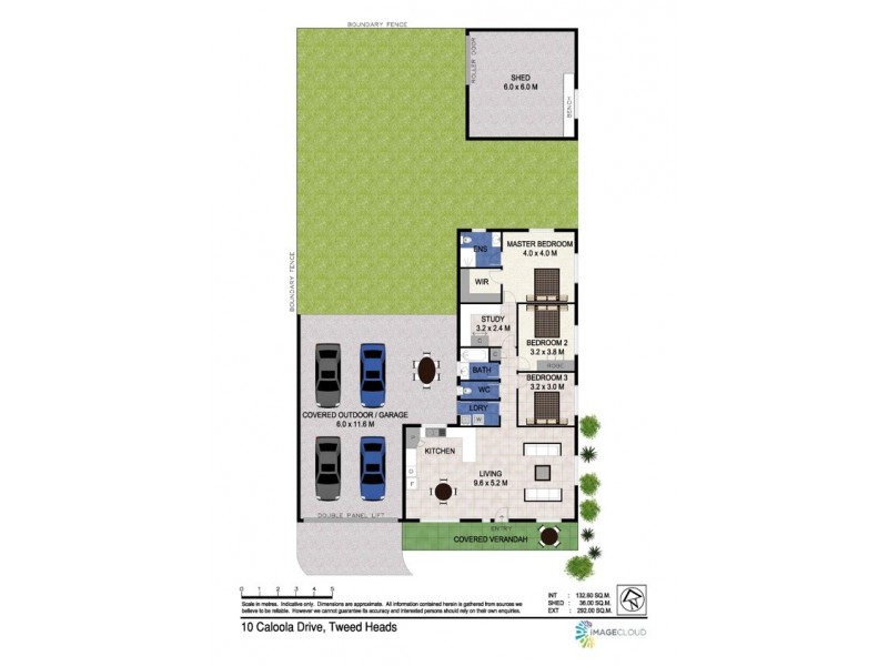 10 Caloola Drive, Tweed Heads NSW 2485 Floorplan