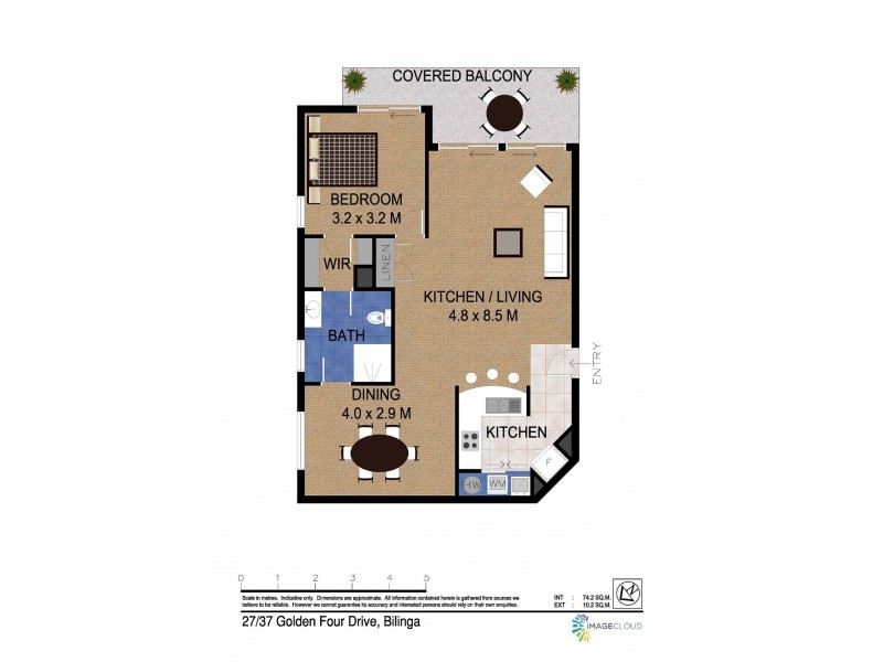 27/37 Golden Four Drive, Bilinga QLD 4225 Floorplan