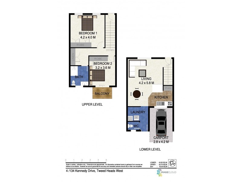 2,3 and 4 / 134 Kennedy Drive, Tweed Heads West NSW 2485 Floorplan
