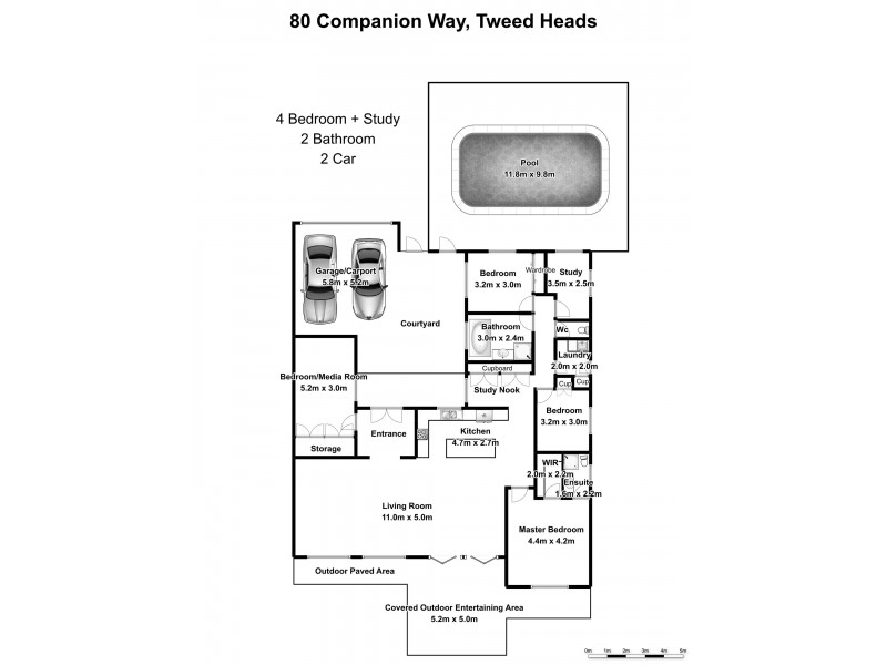 80 Companion Way, Tweed Heads NSW 2485 Floorplan