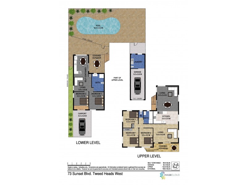 73 Sunset Blvd, Tweed Heads West NSW 2485 Floorplan