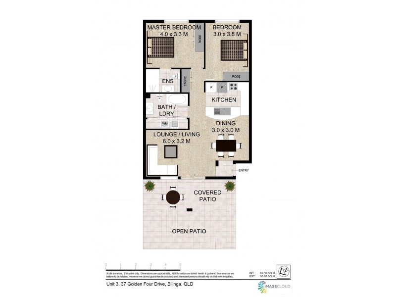 3/37 Golden Four Drive, Bilinga QLD 4225 Floorplan