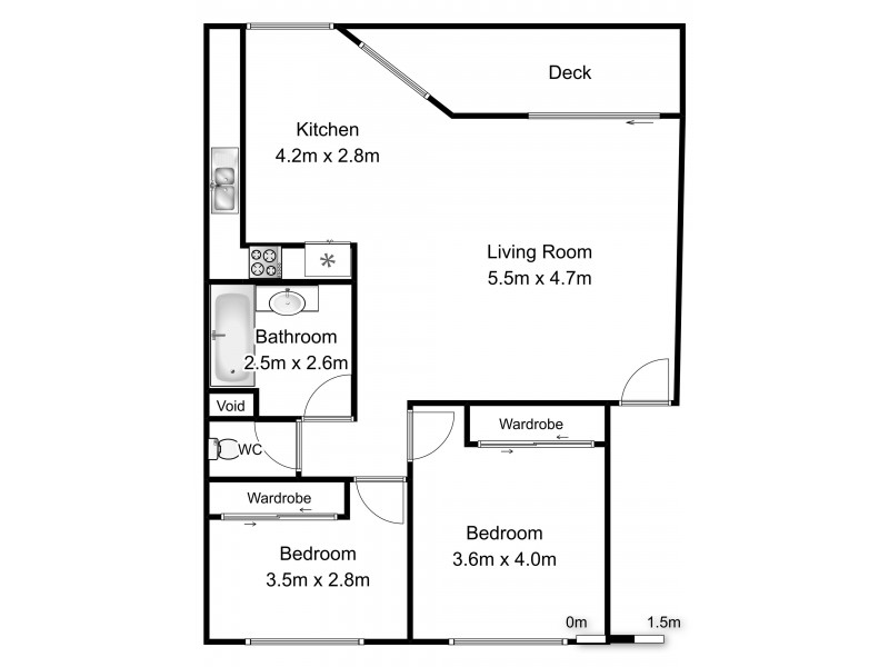 17/126 Musgrave Street, Coolangatta QLD 4225 Floorplan
