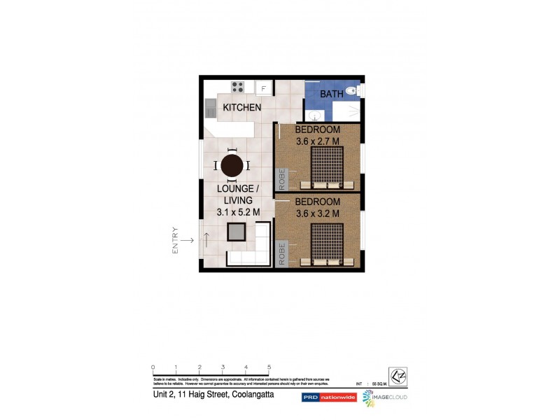 2/11 Haig Street, Coolangatta QLD 4225 Floorplan