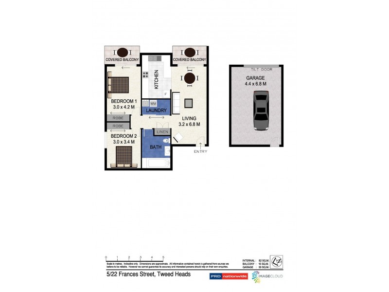 5/22 Frances Street, Tweed Heads NSW 2485 Floorplan